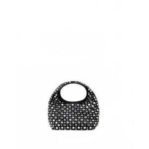 NEW LOEFFLER RANDALL women's kenzie crystal mini bag in black
